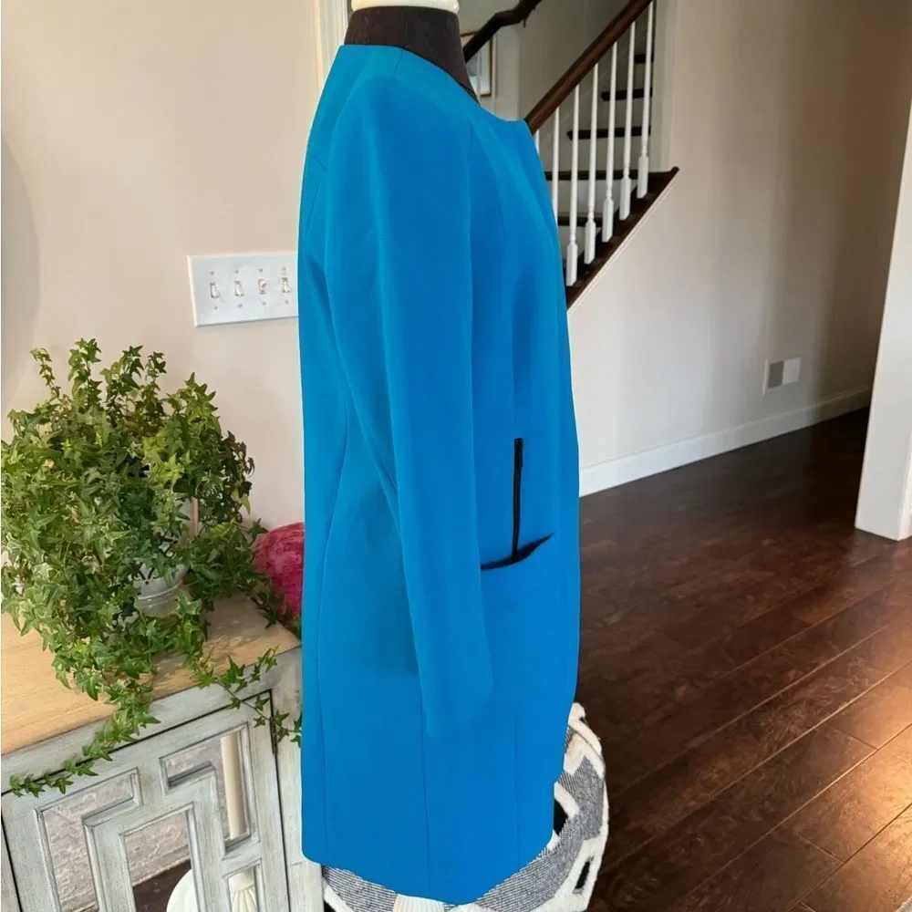 Blue Classiques Entier long blazer/jacket (small)